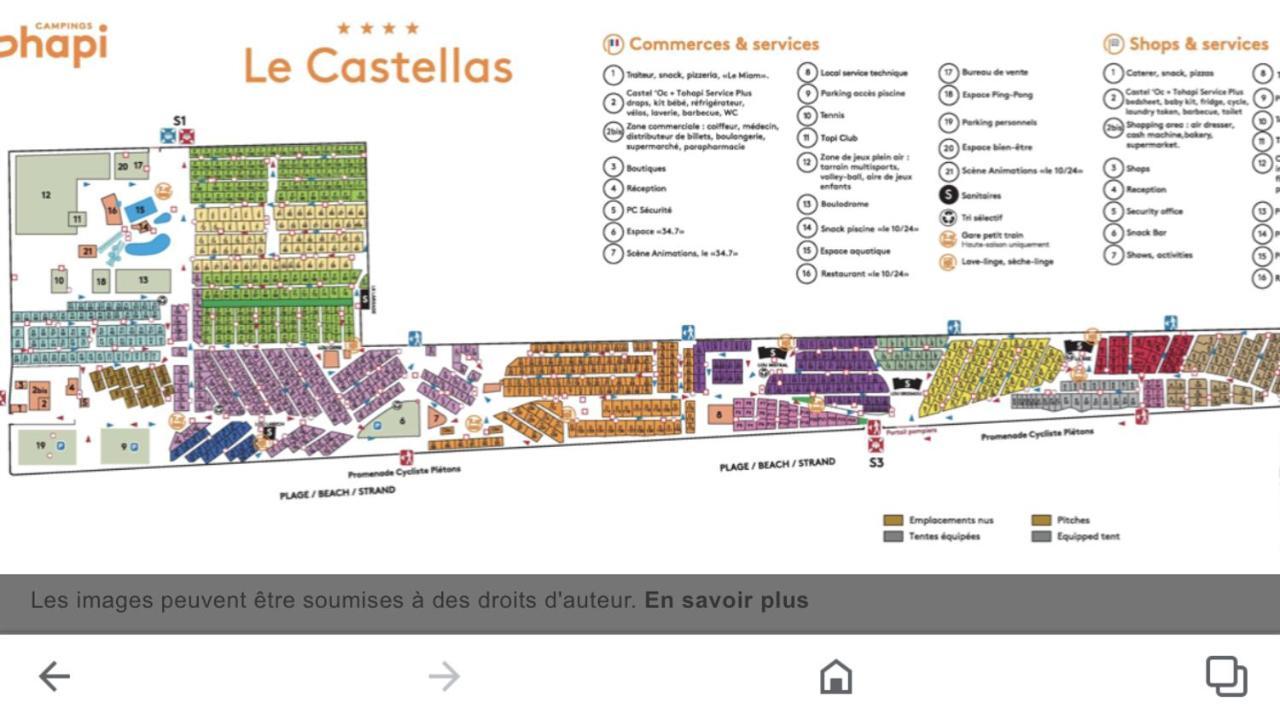 Camping Le Castellas Sete Ngoại thất bức ảnh